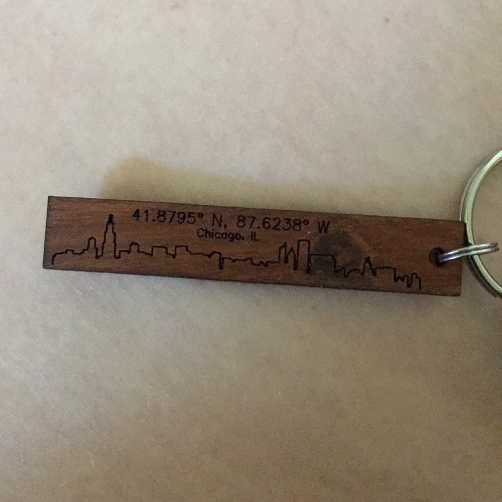 Chicago keychain